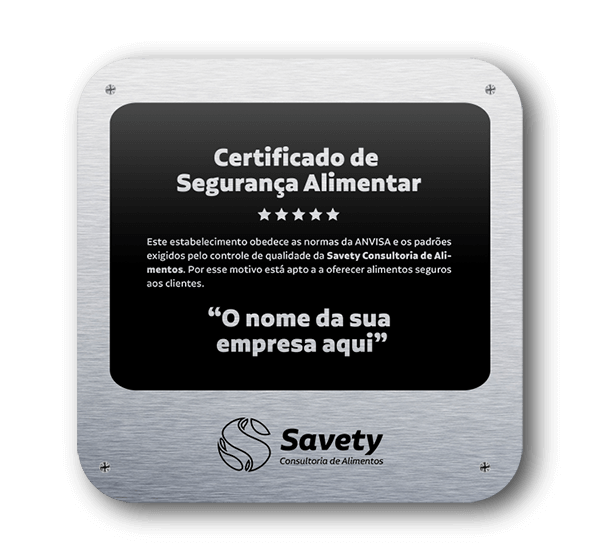 Certificado Consultoria em Alimentos